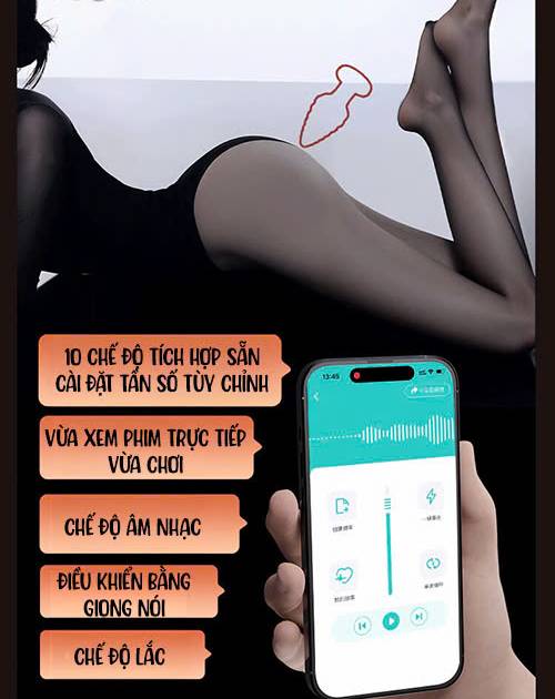 Plug Kích Thích Hậu Môn Galaku Unicorn Rung 10 Chế Độ Điều Khiển Qua App Massage Tuyến Tiền Liệt